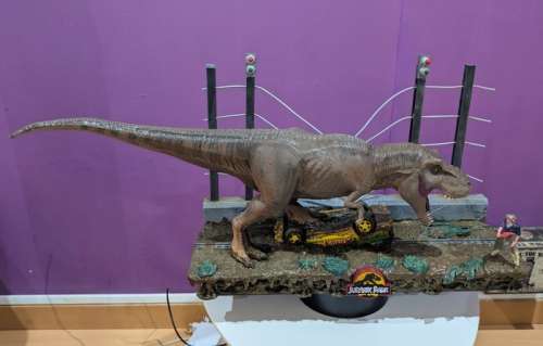 Jurassic Park - Jurassic Park Film - Tyrannosaurus Rex Diorama - Spain | Catawiki