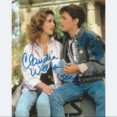Back to the Future - Signed by Claudia Wells (Jennifer Parker) | Catawiki
