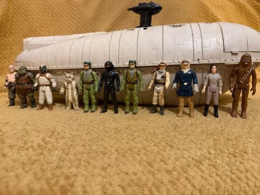 Kenner - Action figure Kenner Star Wars figuren en schip - 1970-1980 | Catawiki