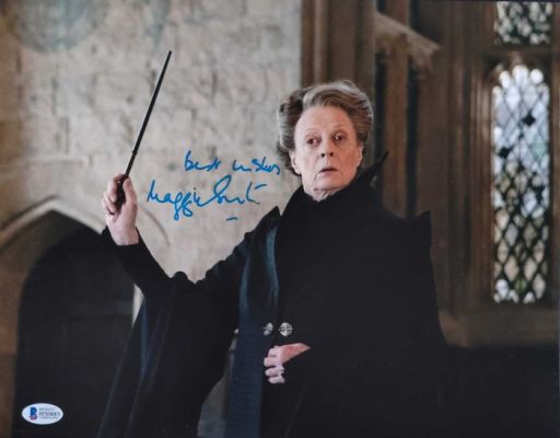 Harry Potter - Maggie Smith "Minerva McGonagall" - Signed 11x14 Photo - Beckett COA (H50883) | Catawiki