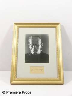 Frankenstein Boris Karloff (The Monster) Photo & Autograph Movie Props | Premiere Props