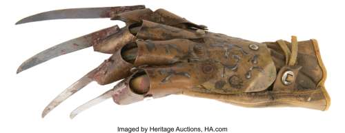 Robert Englund "Freddy Krueger" glove from A Nightmare on Elm Street 5: The Dream Child....