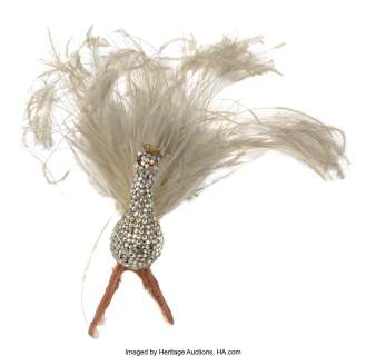 Debbie Reynolds "Molly Brown" bird headpiece from The Unsinkable Molly Brown....