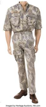 Bill Paxton "Pvt. Hudson" signature combat ensemble from Aliens....