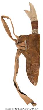 Brad Pitt "Tristan Ludlow" knife and sheath from Legends of the Fall....