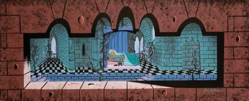 Eyvind Earle original concept artwork from Sleeping Beauty | Profiles in History