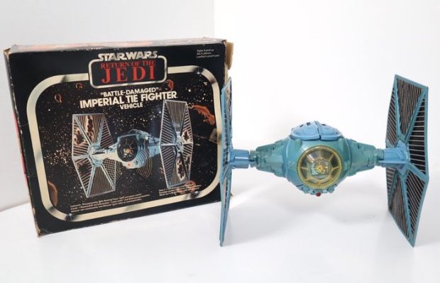 Kenner - Toy Star Wars Return of the Jedi Battle-Damaged Imperial Tie Fighter Vehicle - 1980-1990 - U.S. | Catawiki