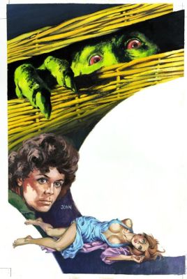 Rafael Cortiella - Original cover - Artwork movie - Horror film | Catawiki