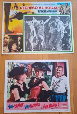 BRIGITTE BARDOT/JEANNE MOREAU - VIVA MARIA¡ (!Viva María¡) + GOING HOME (Regreso al hogar) Brigitte Bardot, Jeanne Moreau, Robert - 1960s | Catawiki