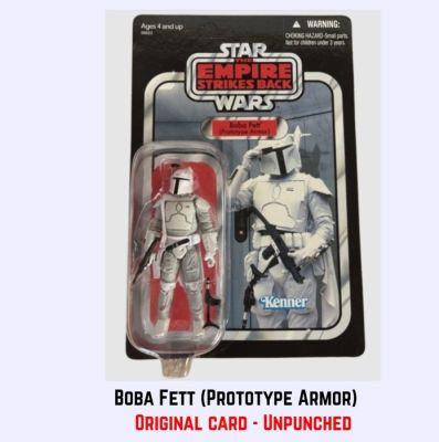 Kenner - Action figure Star Wars Boba Fett (Prototype Armour) - Original Card - Unpunched - Immediately Available | Catawiki