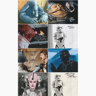 Star Wars - Big Lot of 8 Autographs! | Catawiki