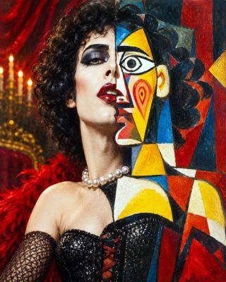 The Rocky Horror Picture Show - The Rocky Horror Picture Show con stile artistico Picasso - Artbox