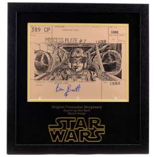 STAR WARS: A NEW HOPE (1977) - Lot 783 - Ben Burtt-Signed Production Storyboard