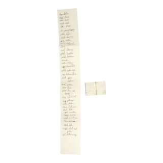 A Series of Unfortunate Events (Tv Series) | Count Olaf’s Chore Lists for the Baudelaires | Propstore