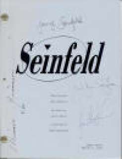 Seinfeld | Signed script | Entertainment Rarities