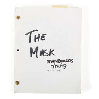 Set of 150+ Storyboards for The Mask | Studio Auctions