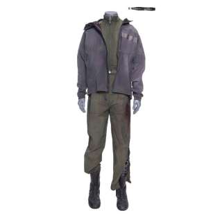 The Expanse (2015-2022) - Lot 28 - Amos Burton‘s (Wes Chatham) Beratnas Gas Bloody Coveralls, Leg Cast and Injector, and Additional Season 4 Jacket