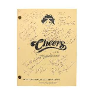 CHEERS - CHEERS: THE MOTION PICTURE (1987) - Lot #983 : Cast-Autographed Script