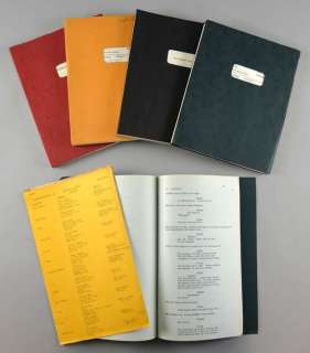 Five scripts that belonged to Bob Canning including The Comedy Man & It’s All Happening &… | Ewbank’s