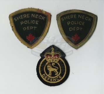 Lot 222 - Nightbreed - Police Patches