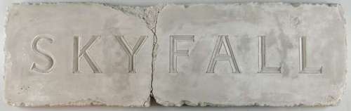 James Bond Skyfall (2012) The first sign out of the original mould, the signs on the film were made… | Ewbank’s