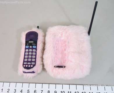 LEGALLY BLONDE ELLE WOODS (REESE WITHERSPOON) FUZZY PINK PHONE | Hollywood Parts