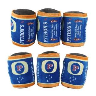 Monty Python Live (Mostly) | Six Plush Python’s Beer Cans | Propstore