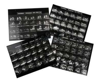 SUPERMAN (1978) - Lot 510 - Lex Luthor (Gene Hackman) and Superman (Christopher Reeve) Contact Sheets