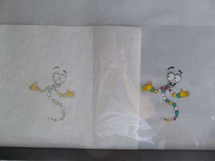 "Jurassic Park" Screen Used DNA Animation Cel/Drawing | Piece of the Past