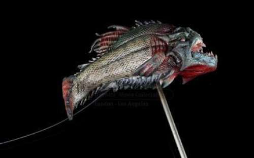 Piranha 3Dd | Rod Mounted Baby Piranha | Propstore