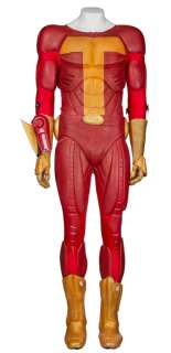 Lot 883 - ARNOLD SCHWARZENEGGER: "JINGLE ALL THE WAY" HOWARD LANGSTON "TURBO-MAN" ENSEMBLE (WITH DVD)