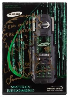 Samsung Model SPH-N270 Matrix Reloaded Movie Tie-In Phone. ... | Potter & Potter