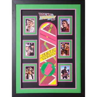 Michael J Fox Christopher Lloyd Signed Framed Hoverboard JSA Authenticated | Mynt Auctions