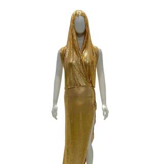 Altered Carbon (2018-2020) Kovacs as the Torch Singer Jihae Screen Worn Sleeveless, Dress W/ Hood Ep 201 | VIP Fan Auctions
