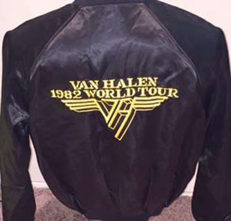 Van Halen 1982 World Tour Satin Jacket | Piece of the Past