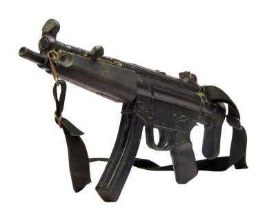 Die Hard | Bruce Willis "John McClane" & Lethal Weapon | Mel Gibson "Martin Riggs" MP5 Stunt Machine Gun Prop (With DVD) | Julien’s