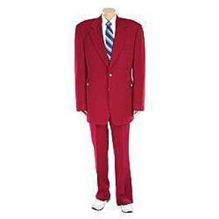 Lot 31 - WILL FERRELL "RON BURGUNDY" COSTUME FROM