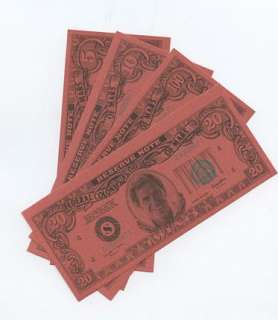 Lot of 4 Screen Used Total Recall Prop Bank Notes | Piece of the Past
