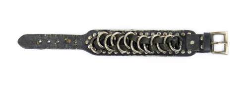 The Girl with the Dragon Tattoo | Lisbeth Salander Black Leather Cuff from The Girl with the Dragon Tattoo | Blacksparrow