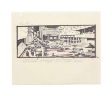 Irwin Allen | "The Towering Inferno" Original Storyboard Illustrations | Julien’s