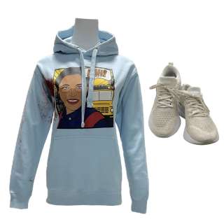The Blackening Allison’s Pull-Over Hooded Sweatshirt & Lace-Up, Athletic Shoes | VIP Fan Auctions