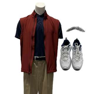 The Underdoggs Chip Collins Andrew Schuiz Screen Worn Vest , Shirt, Pants, Belt, Sneakers & Mustache Ch 5 Sc 111-132 | VIP Fan Auctions