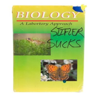 AMERICAN PIE 2 (2001) - Lot #460 : Chris "Oz" Ostreicher‘s (Chris Klein) Hand-Marked "Stifler Sucks" Biology Textbook