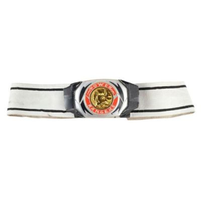 MIGHTY MORPHIN POWER RANGERS (T.V. SERIES, 1993-1995) - Lot #1052 : David Yost-Autographed Billy Cranston‘s Blue Ranger Belt with Morpher Buckle