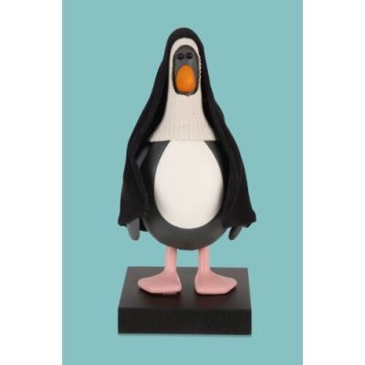 Wallace & Gromit: Vengeance Most Fowl (2024) | Lot  219. Screen-Matched Feathers McGraw Disguised as a Nun Stop-Motion Puppet | Propstore