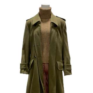 Men Harper Screen Worn Stunt Double Trench Coat, Sweater, Jeans & Socks | VIP Fan Auctions