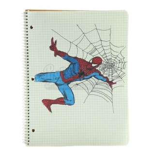 SPIDER-MAN (2002) - Lot 408 - Peter Parker‘s (Tobey Maguire) Hand-Drawn Spider-Man Costume Notebook