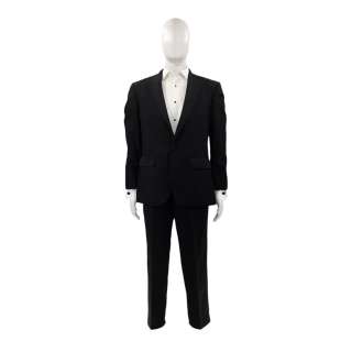 Saltburn Oliver Quick (Barry Keoghan) Screen Worn Stunt Suit Jacket, Trousers, Dress Shirt, Press Stud Set & Cufflink Set Ch 3 Sc 3-60 | VIP Fan Auctions