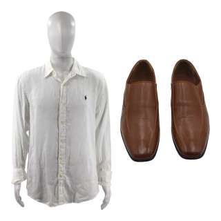 Saltburn Felix Catton (Jacob Elordi) Screen Worn Shoes & Shirt Ch 6 Sc 7-8,35pt1,46pt1 | VIP Fan Auctions