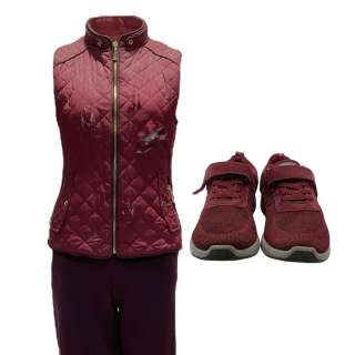 Everything Everywhere All at Once Evelyn Wang (Michelle Yeoh) Screen Worn Vest, Pants & Sneakers | VIP Fan Auctions